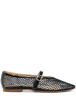 Fabio Rusconi leather ballet flats - Black