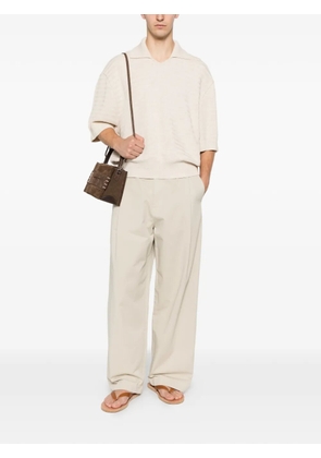 Jacquemus V-neck T-shirt - Neutrals