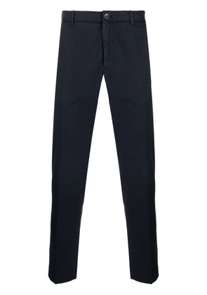 Incotex mid-rise tapered trousers - Blue