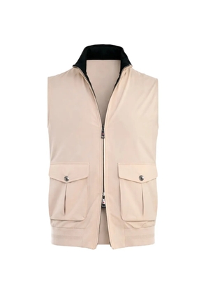 Kiton Kired reversible gilet - Neutrals