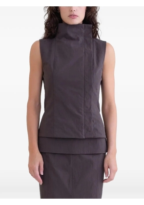 BELLE ANNA Secrets layered vest - Grey