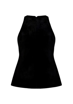 TATUNA velvet top - Black