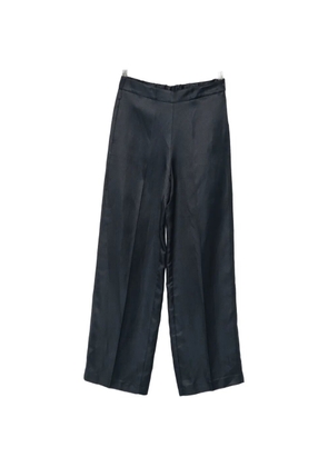 Liviana Conti pressed-crease wide-leg trousers - Blue