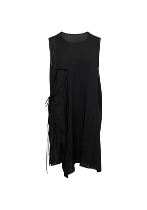 Yohji Yamamoto double-layer top - Black