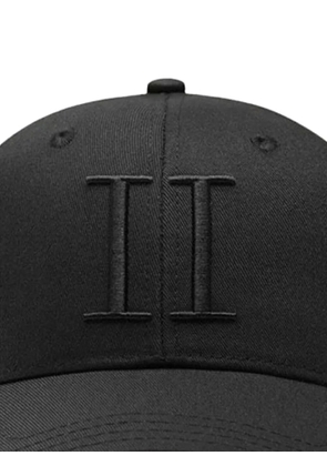 Les Deux Encore logo-embroidered baseball cap - Black
