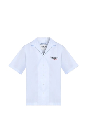 Iceberg x Peanuts cotton shirt - Blue