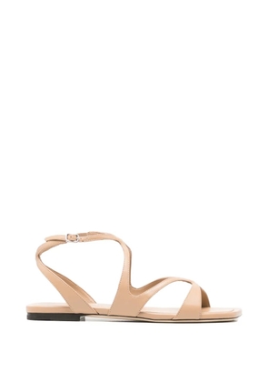 Jimmy Choo leather sandals - Neutrals