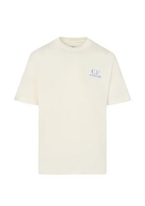 C.P. Company logo-print T-shirt - Neutrals