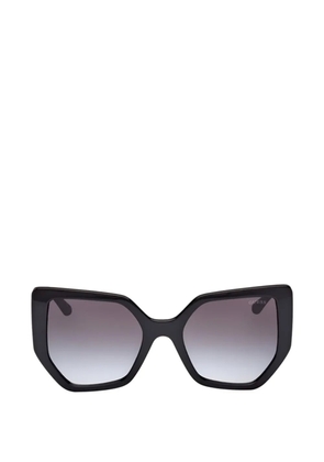 GUESS EYEWEAR geometric-frame sunglasses - Black