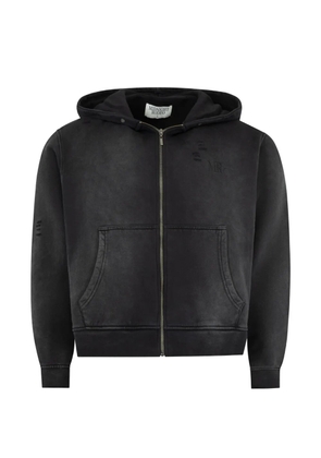 MIDNIGHT RODEO distressed zip-up hoodie - Black