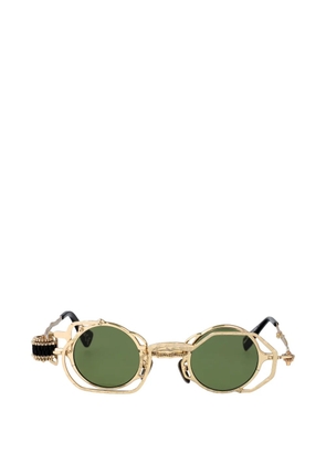 Kuboraum Maske Z50 geometric-frame sunglasses - Gold