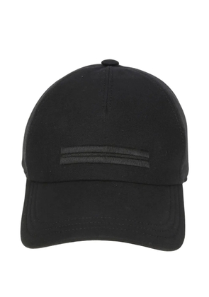 Zegna embroidered baseball cap - Black