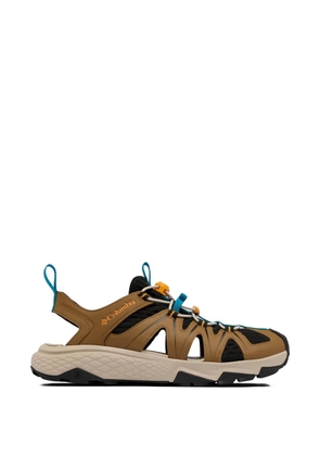Columbia Peakfreak cut-out hiking sneakers - Brown