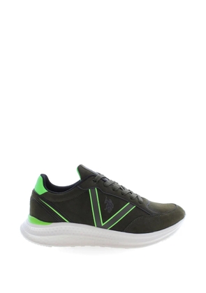 U.S. POLO ASSN. logo-patch sneakers - Green
