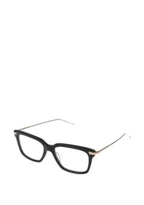 Thom Browne Eyewear rectangle-frame glasses - Black