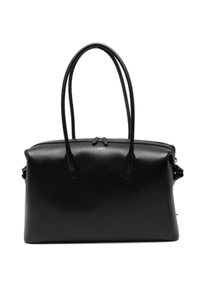 Yuzefi large Brioche leather tote bag - Black