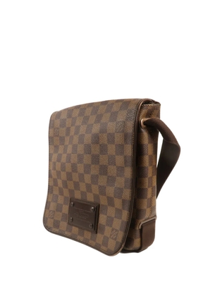Louis Vuitton Pre-Owned PM Brooklyn Damier Ebène cross body bag - Brown