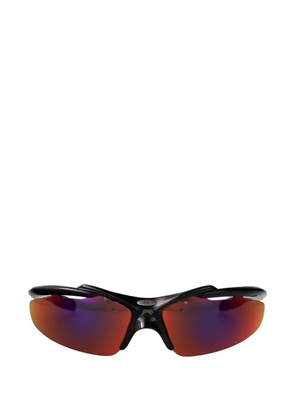 Balenciaga geometric-frame sunglasses - Black