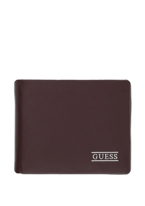 GUESS USA New Boston logo wallet - Brown