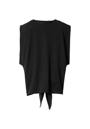 Jacquemus Marcel open-back blouse - Black