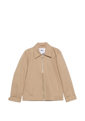 Won Hundred Peter zip-up jacket - Neutrals