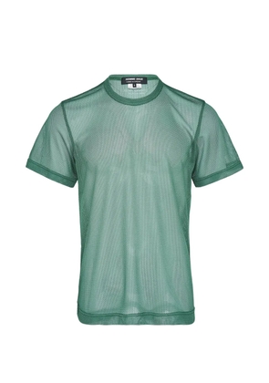 Comme des Garçons Homme Deux mesh-knit T-shirt - Green