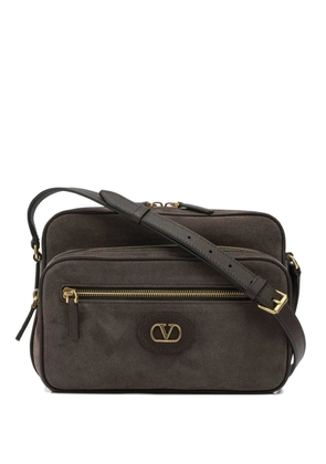 Valentino Garavani small Antibes suede cross body bag - Brown