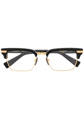 Balmain Eyewear Legion II rectangular frame glasses - Black