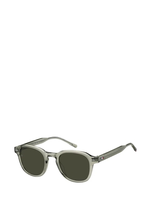 Tommy Hilfiger geometric-frame sunglasses - Green