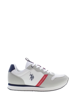 U.S. POLO ASSN. panelled sneakers - White