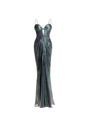 Maria Lucia Hohan Mirren twistdetail maxi dress - Green