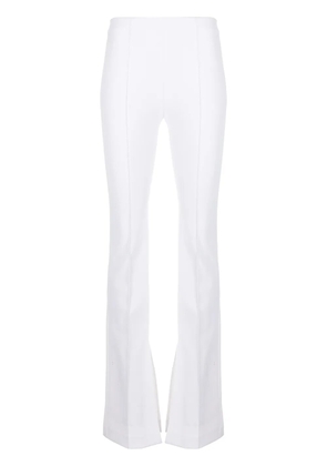 Adam Lippes Eva flared-leg trousers - White