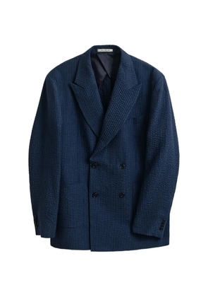 Gant double-breasted blazer - Blue