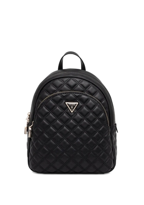 GUESS USA quilted-effect backpack - Black