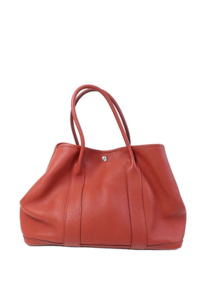 Hermès Pre-Owned 2025 Garden Party Negonda leather tote bag - Red