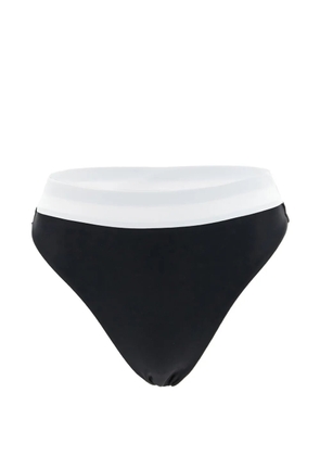 Goldbergh Oceane contrast-panel bikini bottom - Black