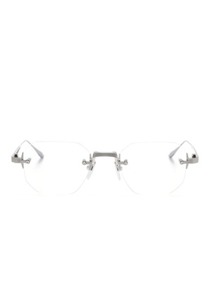 Akoni Juno One AKX 308 frameless glasses - Silver