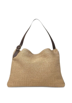 Orciani small Todo Zanzibar woven shoulder bag - Neutrals