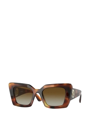 Burberry Eyewear Daisy geometric-frame sunglasses - Brown