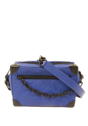 Louis Vuitton Pre-Owned mini Soft Trunk Monogram Empreinte shoulder bag - Blue