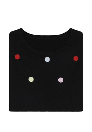 Hai August polka-dot vest - Black