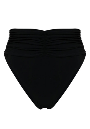 Magda Butrym floral-appliqué bikini bottoms - Black