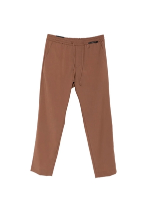 michael coal MC Adam drawstring elasticated-waist trousers - Brown