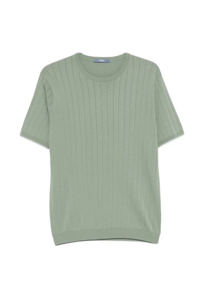 People Of Shibuya Raimu ribbed-knit short-sleeve T-shirt - Green