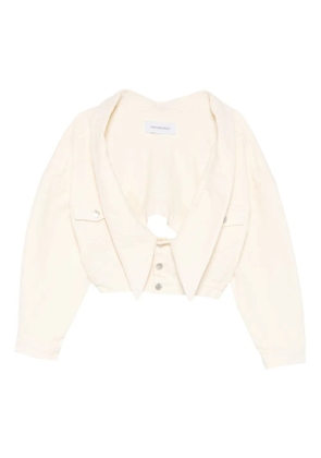 Viktor & Rolf button denim jacket - Neutrals