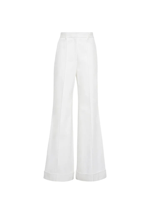 Adam Lippes Deeda flared jeans - White