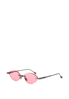 Kuboraum Maske H65 geometric-frame sunglasses - Pink
