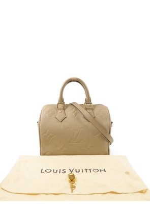 Louis Vuitton Pre-Owned 25 Speedy Bandoulière monogram tote bag - Neutrals