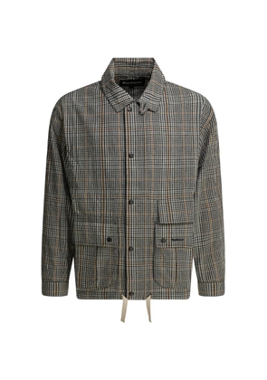 Barbour Westoe check-pattern drawstring-hem coat - Neutrals