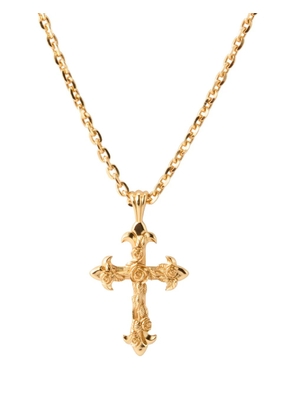 Emanuele Bicocchi Rose Cross necklace - Gold
